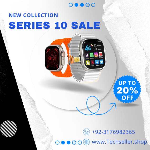 Smart Watch Series 10 – Ultimate Health & Fitness Companion.