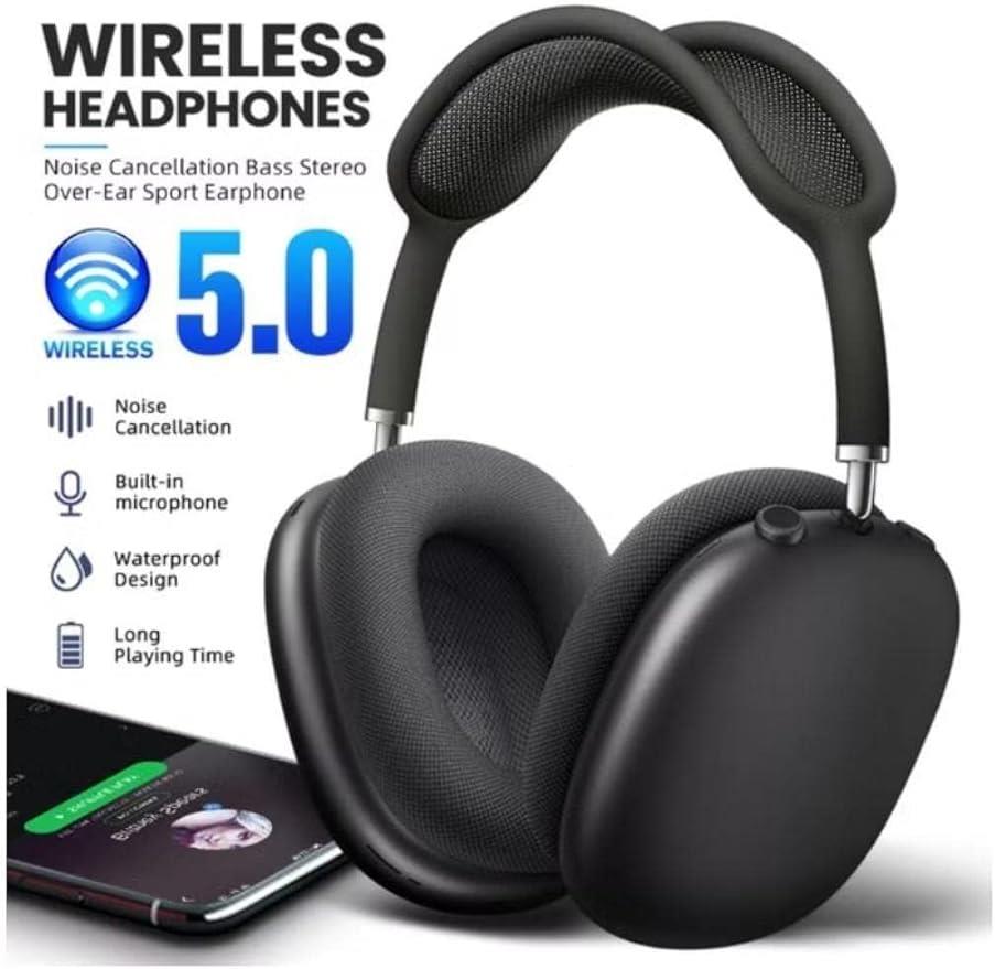 P9 Pro Premium Wireless Bluetooth Headphones – Immersive Sound.