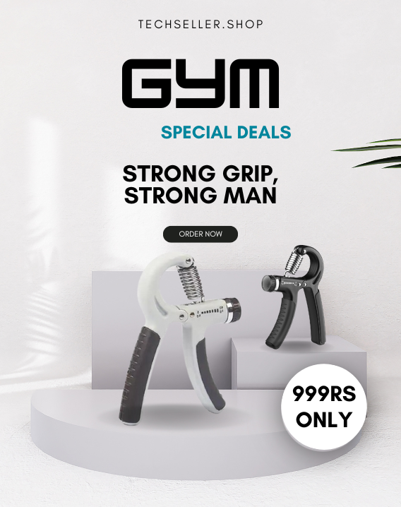 Heavy Duty Hand Gripper - Improve Wrist & Forearm Strength at Home.