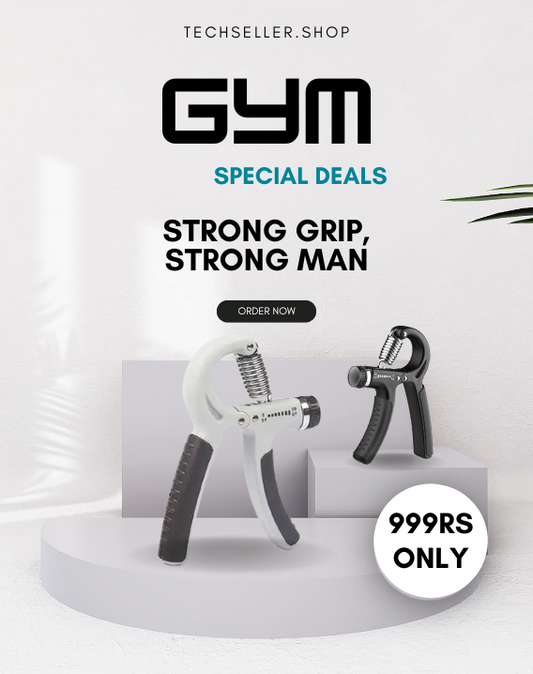 Heavy Duty Hand Gripper - Improve Wrist & Forearm Strength at Home.